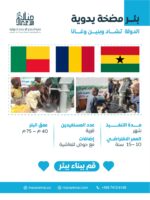 حفر بئر مضخة يدوية - غانا وتشاد وبنين